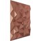 Ekena Millwork 19 5/8in. W x 19 5/8in. H Leto EnduraWall Decorative 3D Wall Panel Covers 2.67 Sq. Ft. WP20X20LTFCP - alternate 4